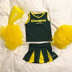 Oregon Ducks Cheerleading Costume 2T